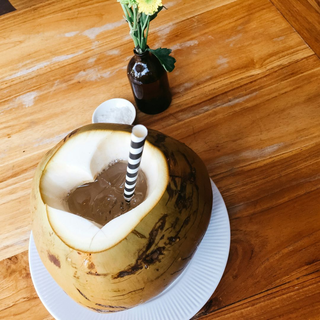 18. Coconut Water (glass) 