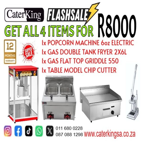 FLASH SALE COMBO DEAL  – GET ALL 4 ITEMS