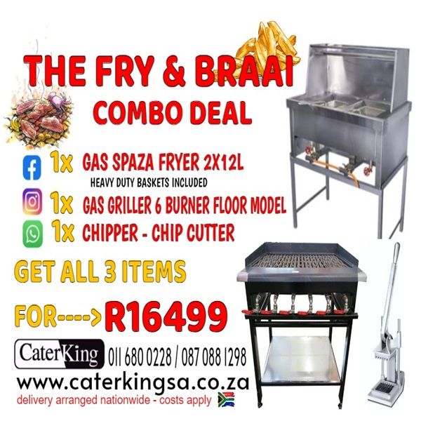 CATERKING FRY AND BRAAI COMBO DEAL