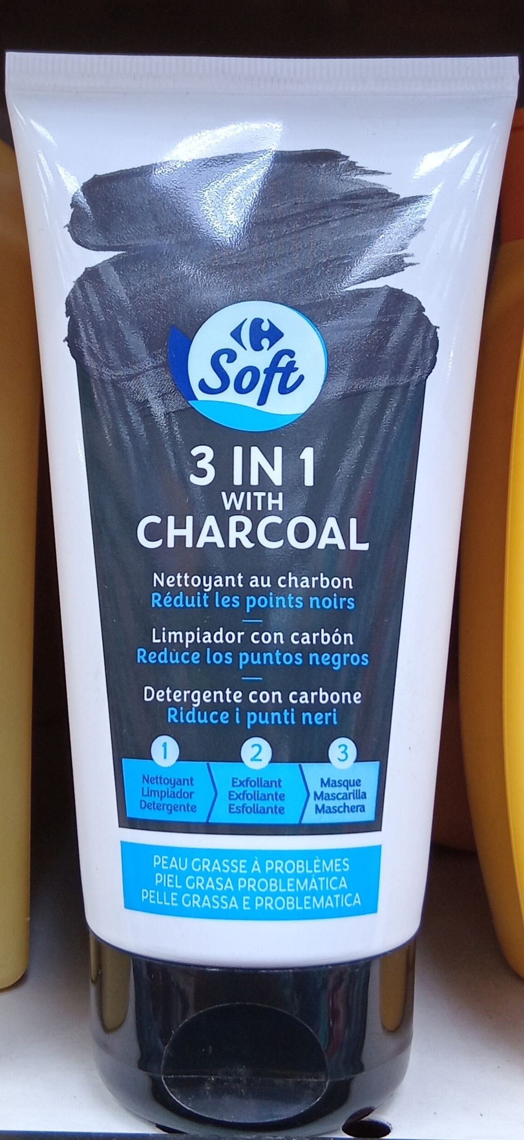 Crf Soft Visage Nettoy. Gel Charbon 150ml
