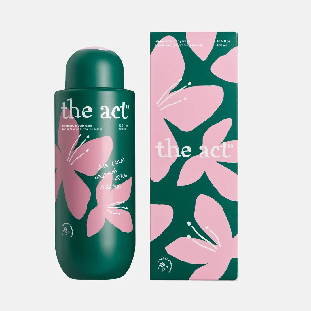 The Act Shampoo & Body Wash Baby 410g