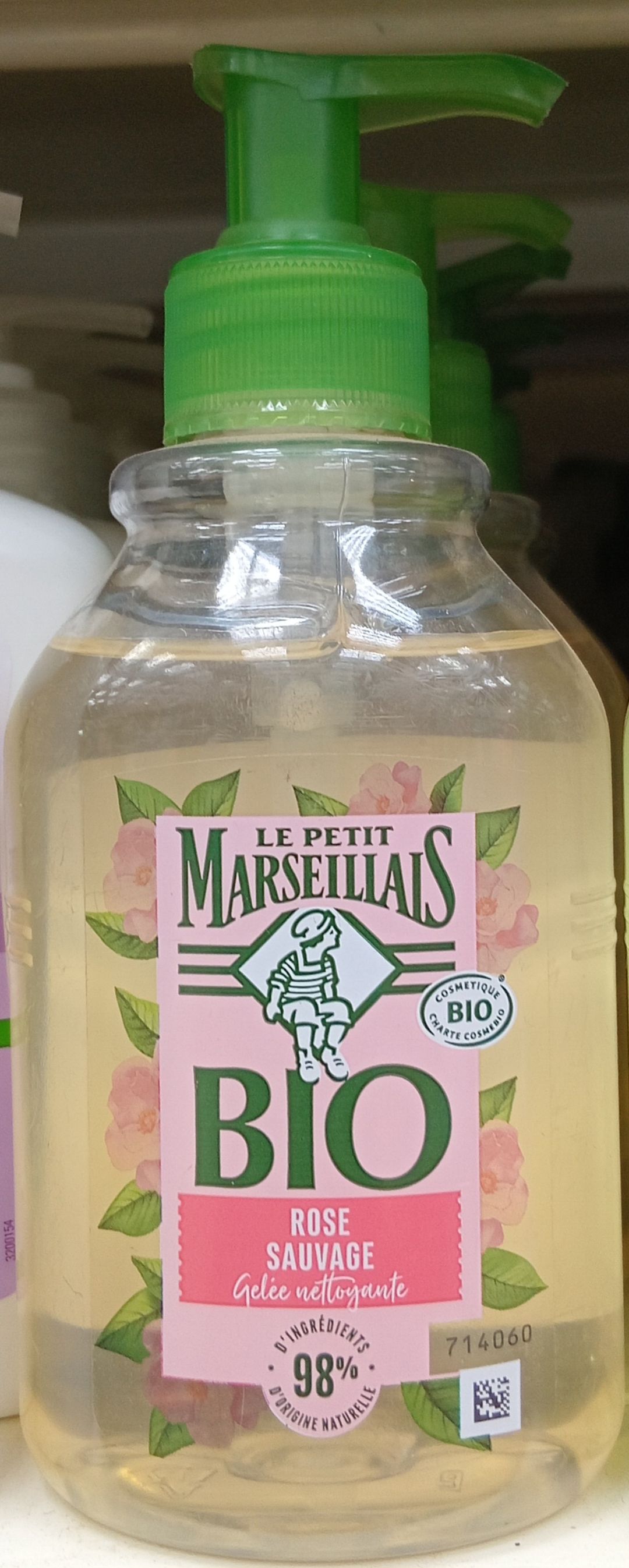 Le Petit Mars.  Lavant Gel Rose Sauv. Bio 300ml
