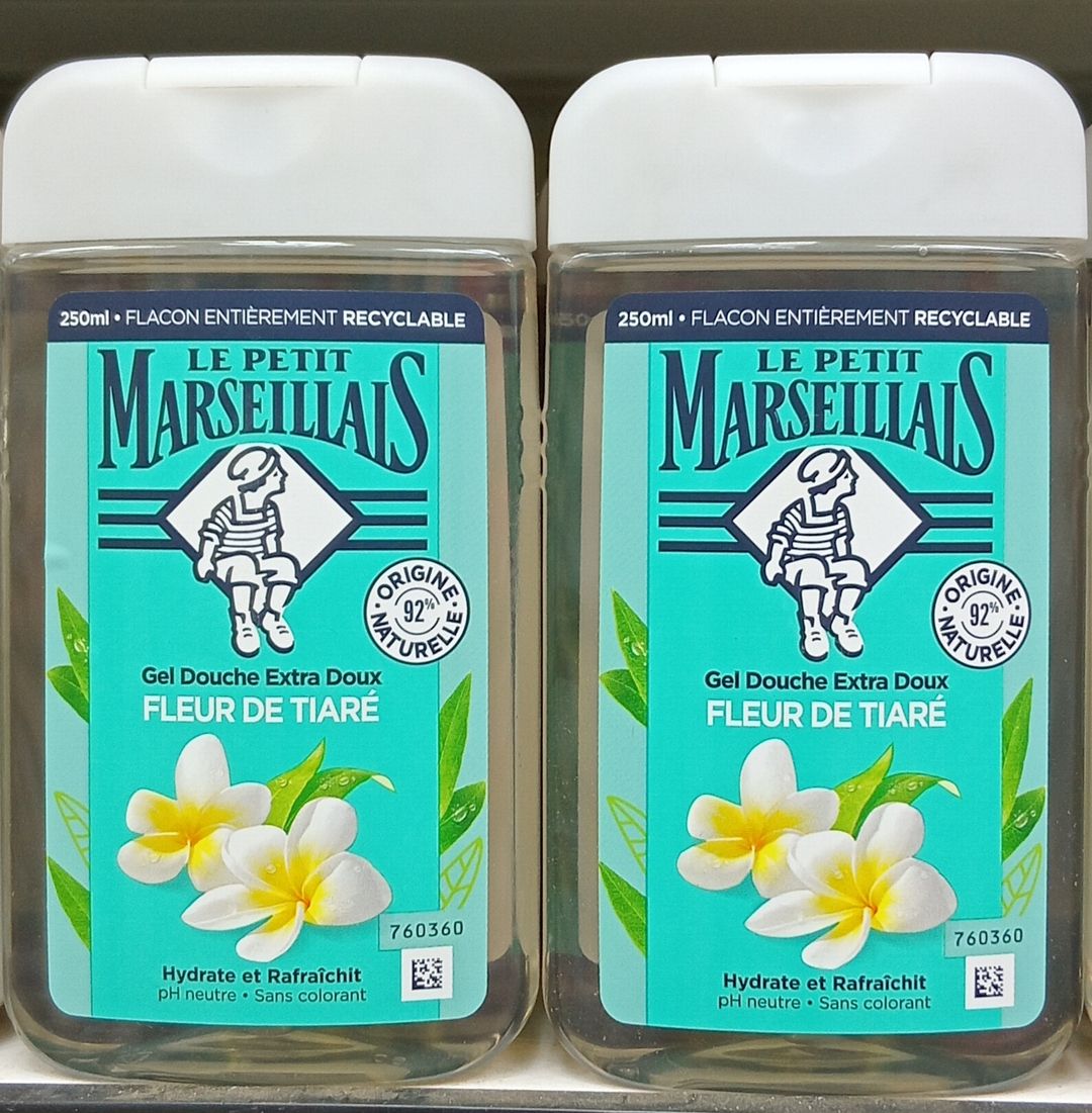 Le Petit Mars.  Douche Gel Fleur Tiare 250ml