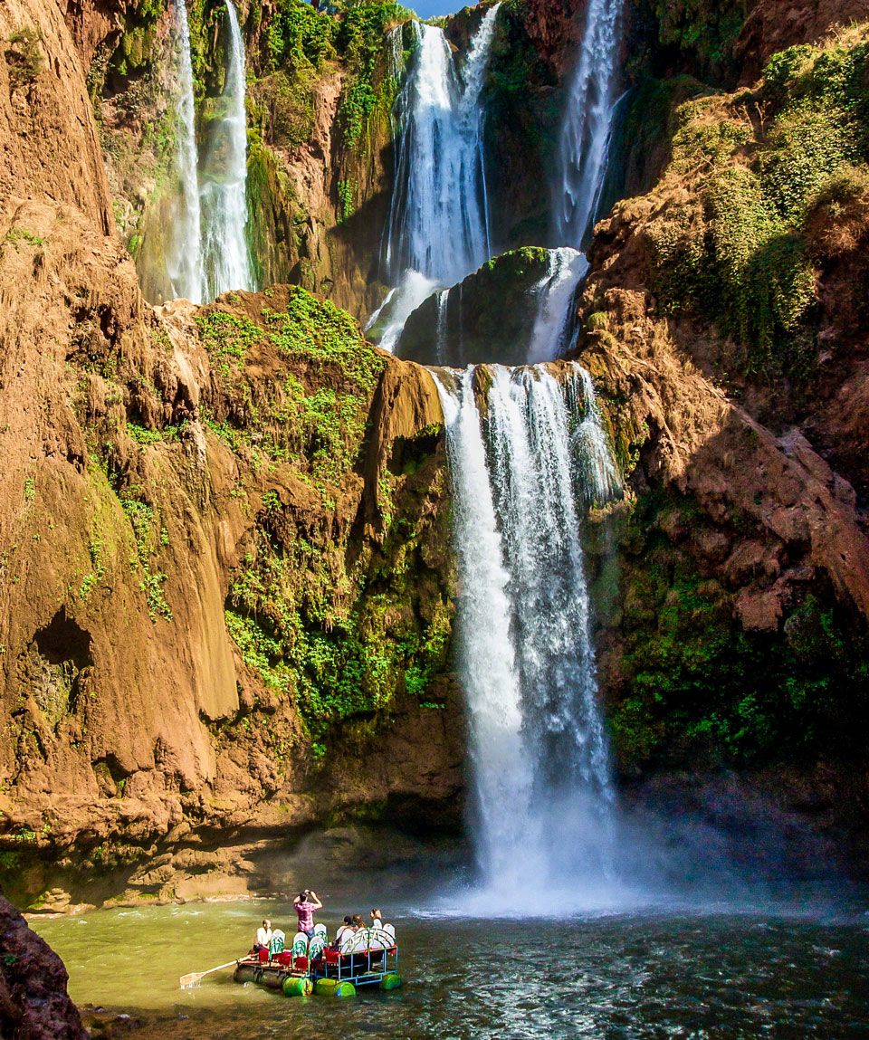 Découvrez la cascade D'ouzoud