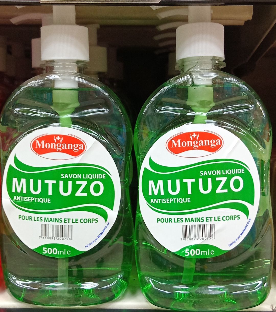 Monganga Savon Liquide Antiseptique Mutuzo 