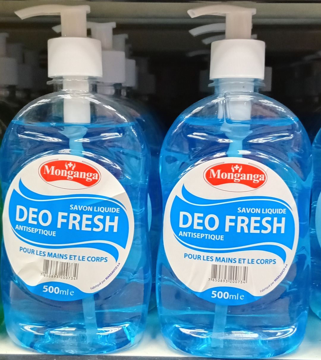 Monganga Savon Liquide Deo Fraiche 500ml