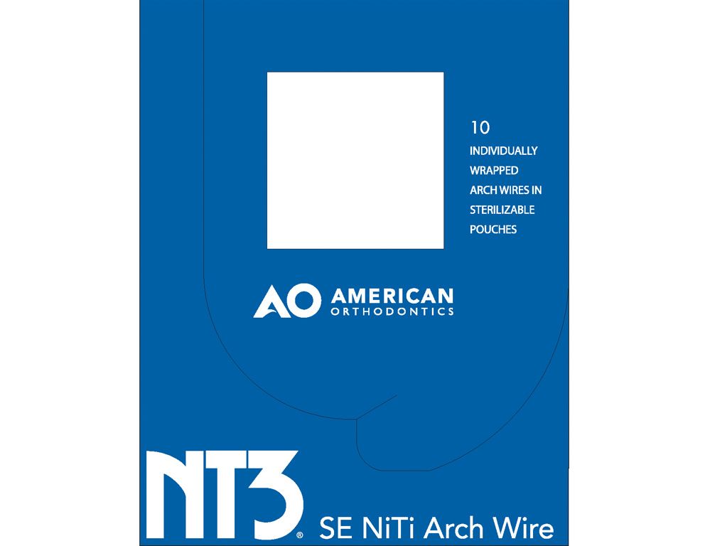 WIRE NITI UPPER 018 X 025 FORM III 10/PKG