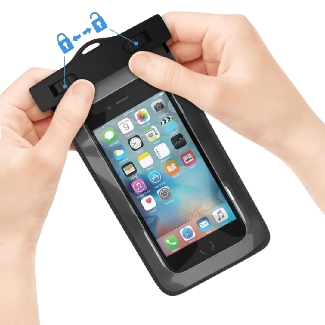 BOLSA WATER PROOF 19 X 11 CM PARA CELULAR