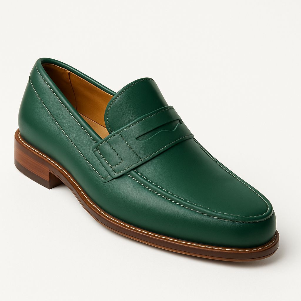 mocassin marron claire
