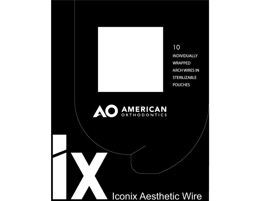 WIRE ICONIX NITI FORM III UPPER 018 IND 10/PK