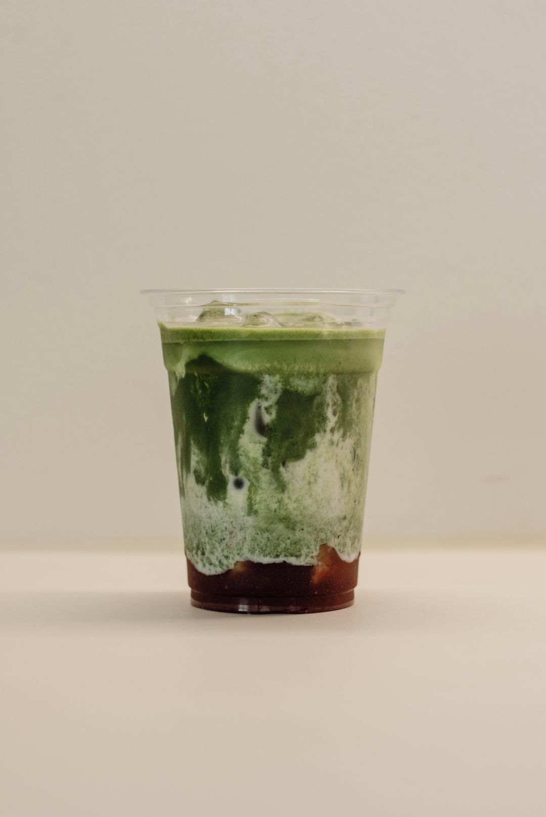 Iced Strawberry Matcha Latte