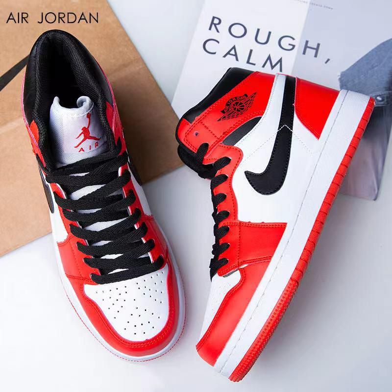 Air Jordan Highcut - Red/black
