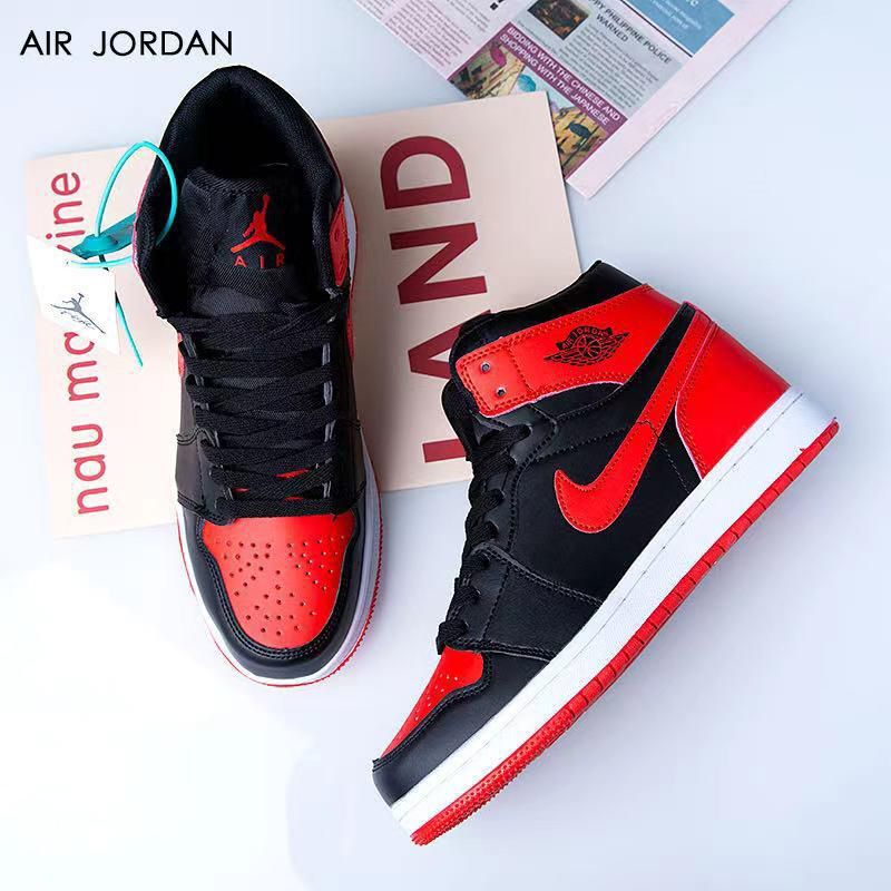 Air Jordan Highcut - Red/black