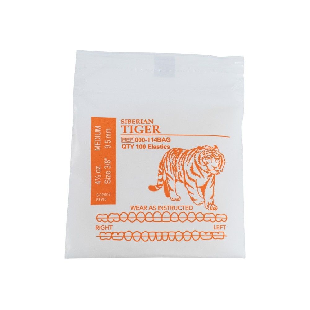 ELASTICS WILDLIFE TIGER