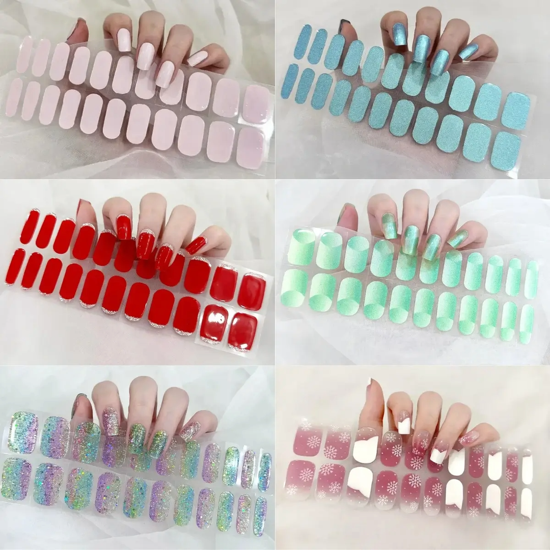 PEGATINAS DE UÑAS DE GEL SET 22 UNID