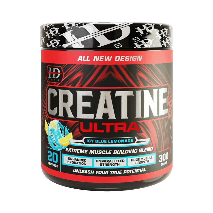 Creatine ultra 300g x 20 servings flavour icy blue lemonade 
