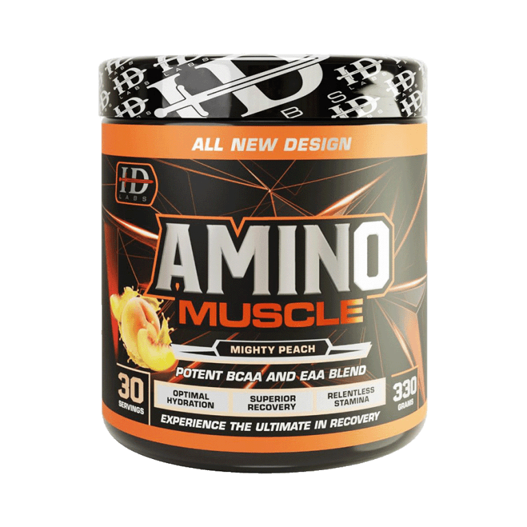 Amino muscle 330 x 30 servings flavour mighty peach 