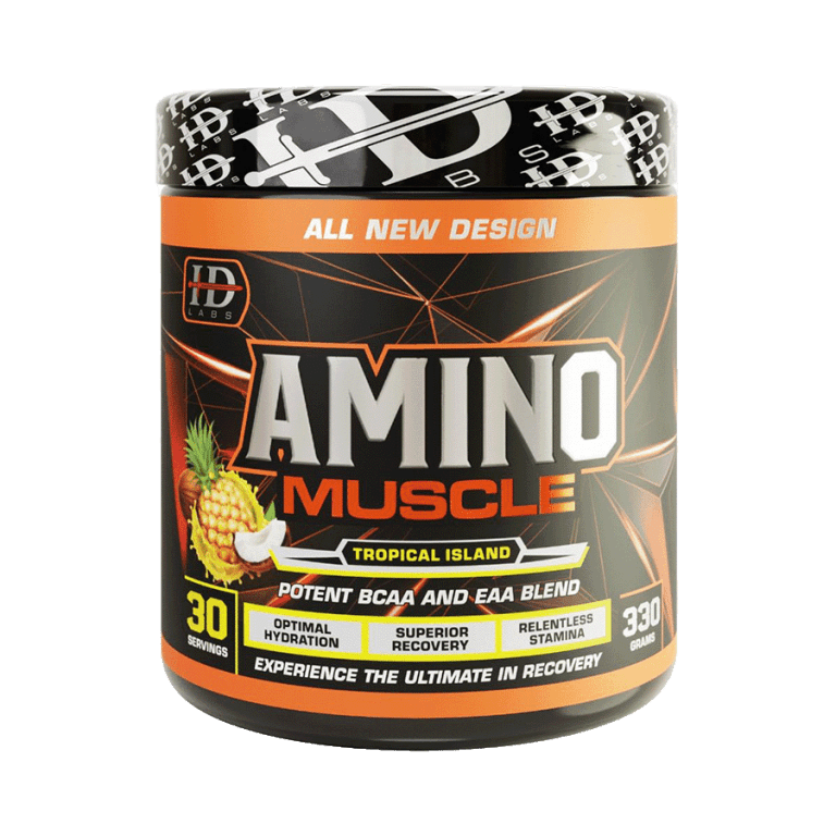 Amino muscle 330g x 30 servings flavour tropical blend 