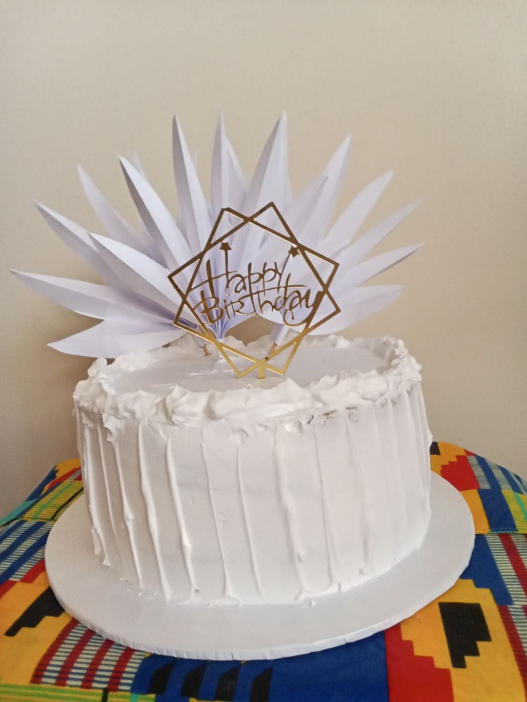 Lemon Flavor Birthday Cake