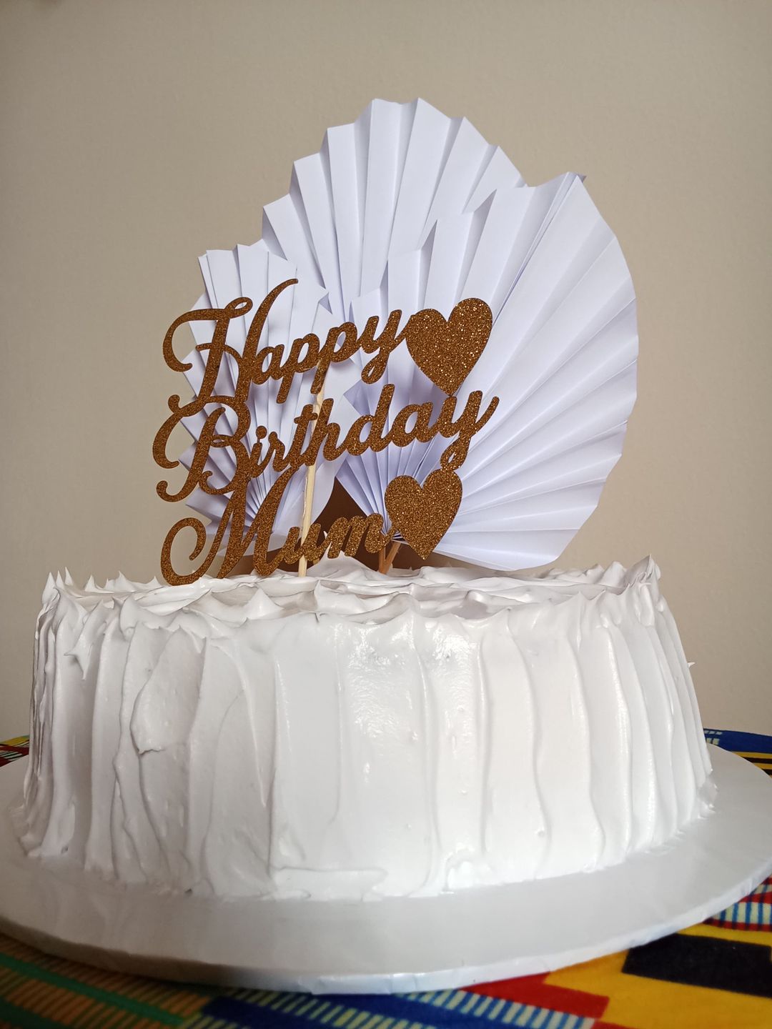 Cranberry Almond Birthday Cake