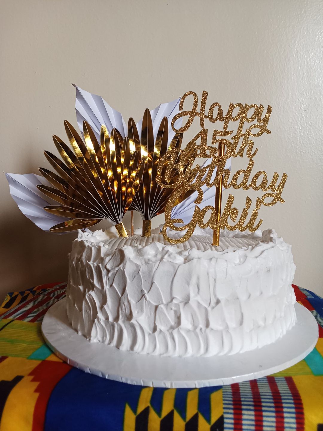 Cranberry Birthday Cake