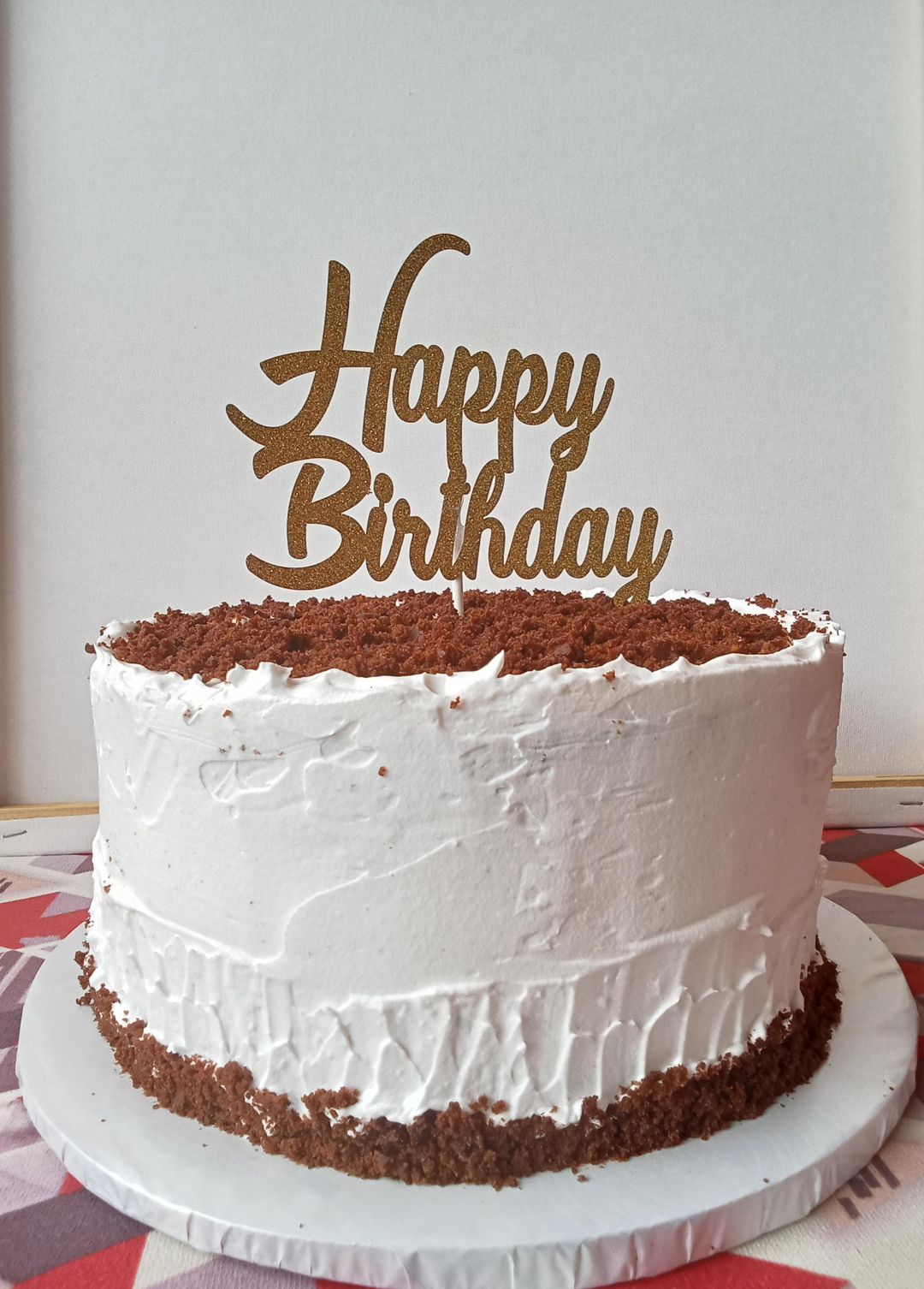 Chocolate Orange Birthday Cake