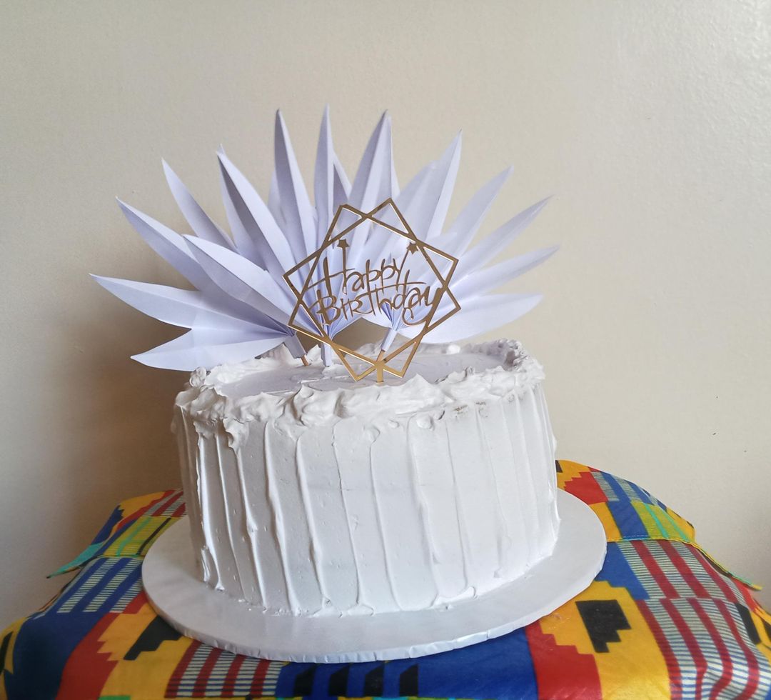 Lemon Poppy Birthday Cake