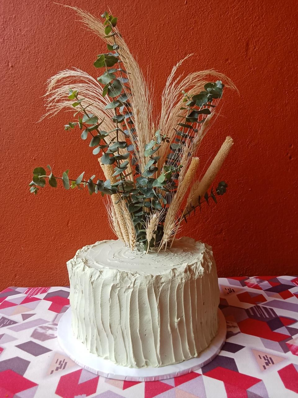 Eggless Pineapple Birthday Cake