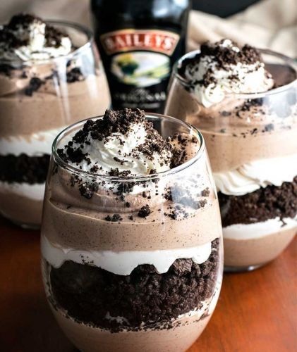 Verrines Oreo