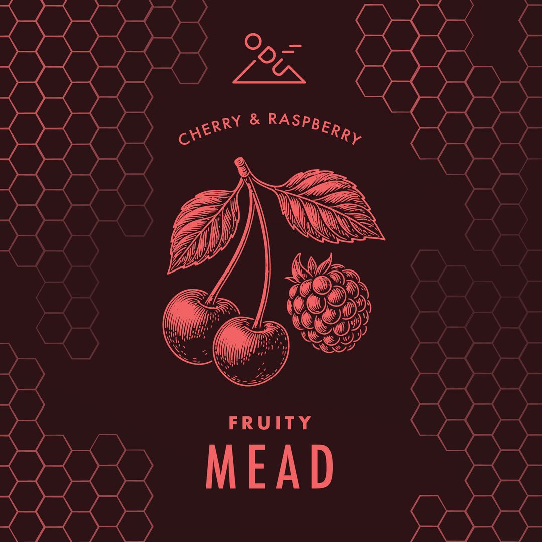 Limited! | Fruity MEAD - Cherry & Raspberry