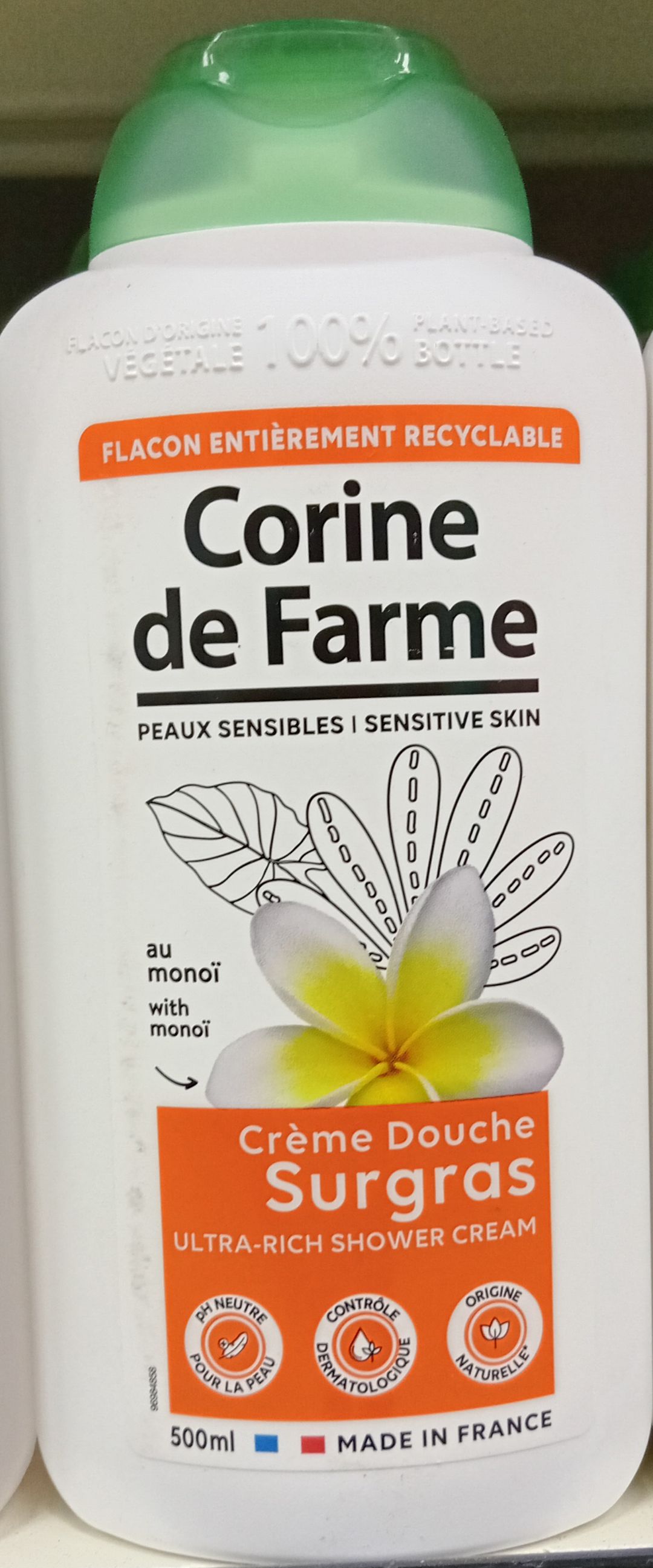 Corine De Farme Douche Cr. Monoi 500ml