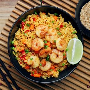 Riz gras rouge ou blanc