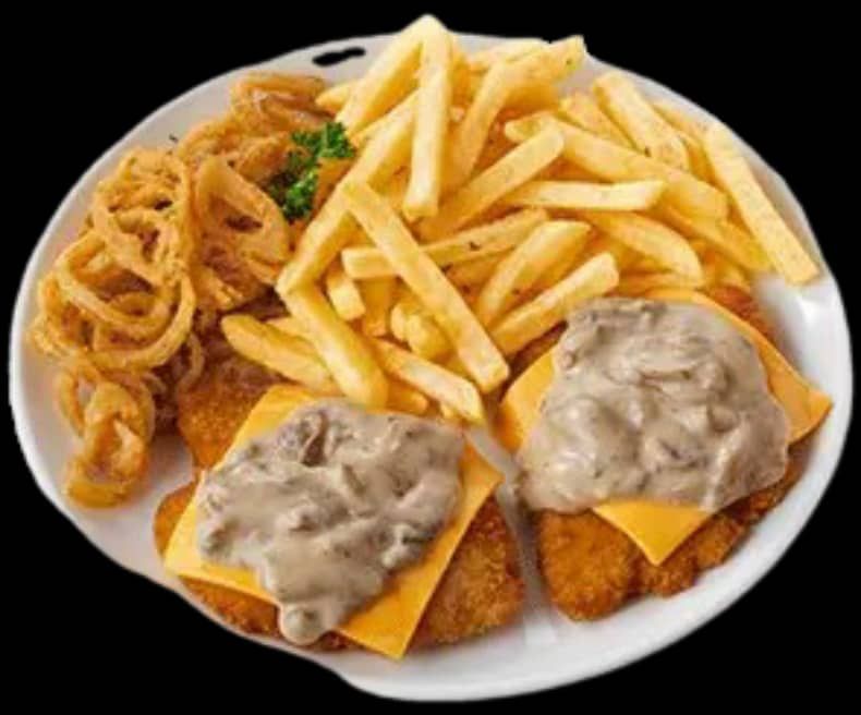 Double Chicken Schnitzel