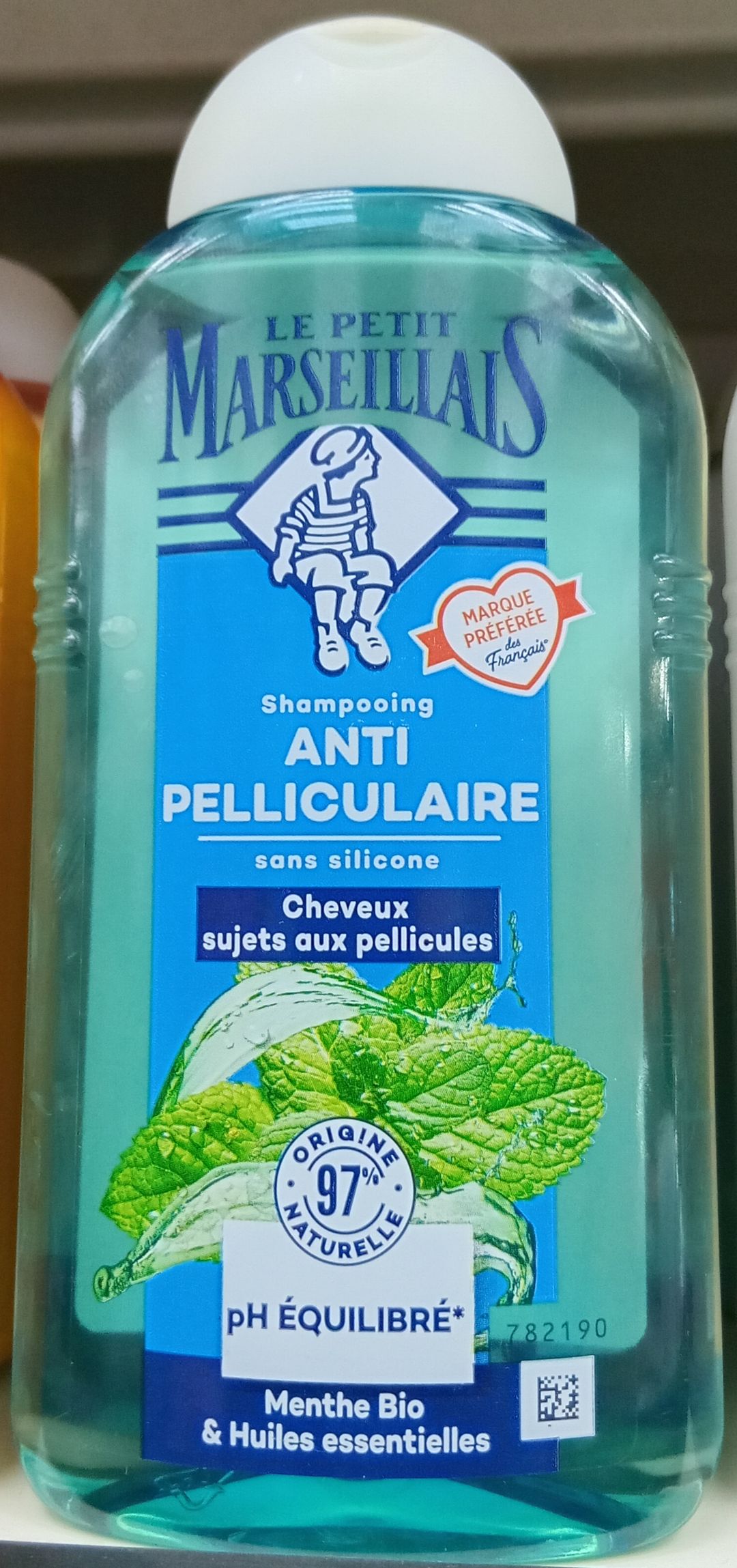 Le Petit Mars. Shamp. Menthe/Huile 250ml