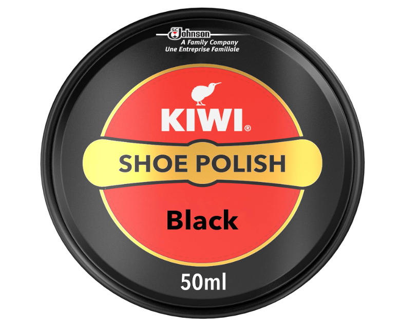 Kiwi Shoe Polish Black 50ml