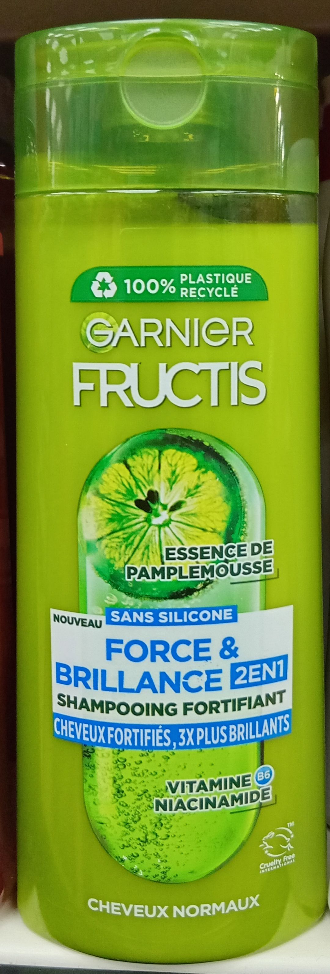 Garnier Fructis Shampoo 2in1 Vitamines B3&B6 250ml