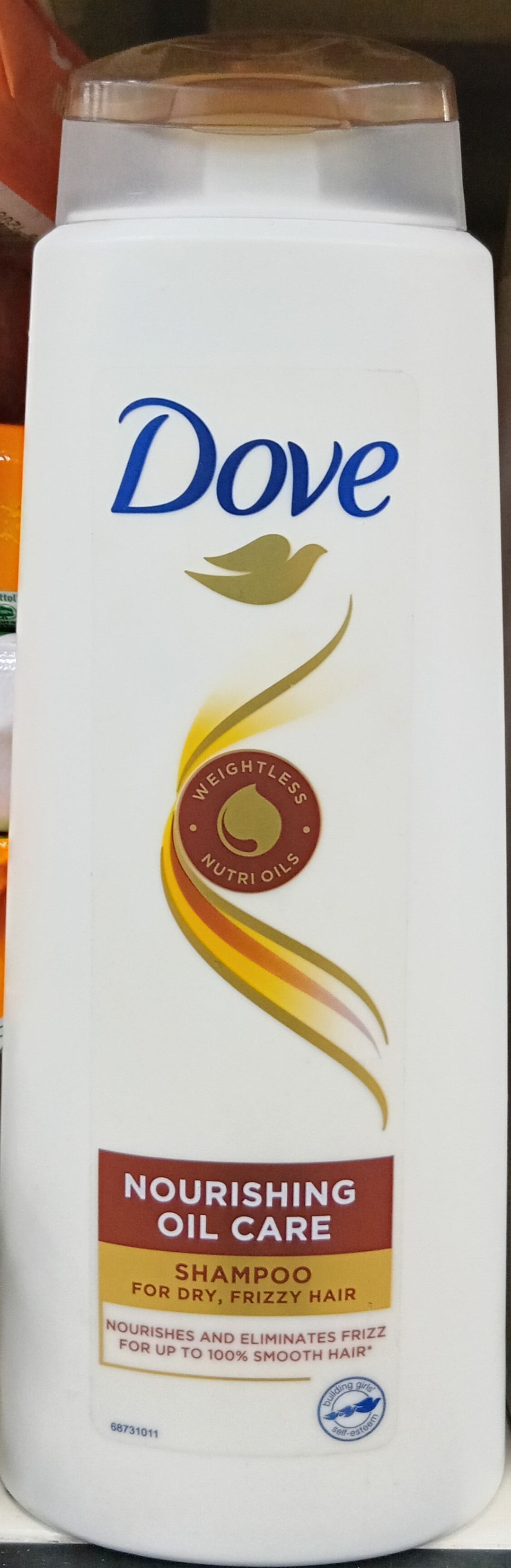 Dove Shamp Nourish. Oil Care 400ml