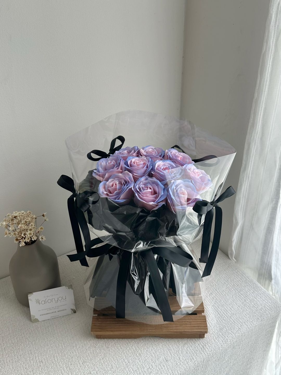 10 Stalk Soap Rose Bouquet 