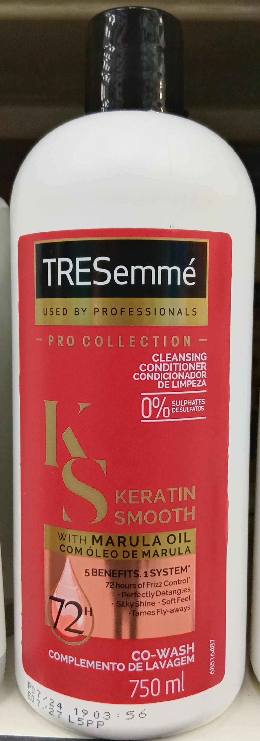 Tresemme Keratin Smooth Cowash 750ml
