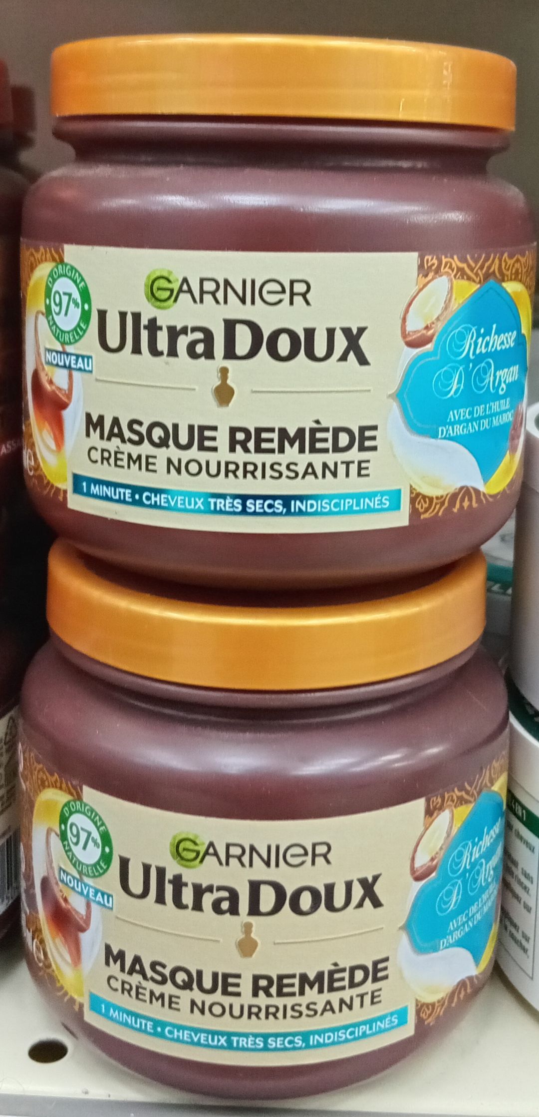 Garnier Ultra Doux Masque Remede D'Argan 340ml