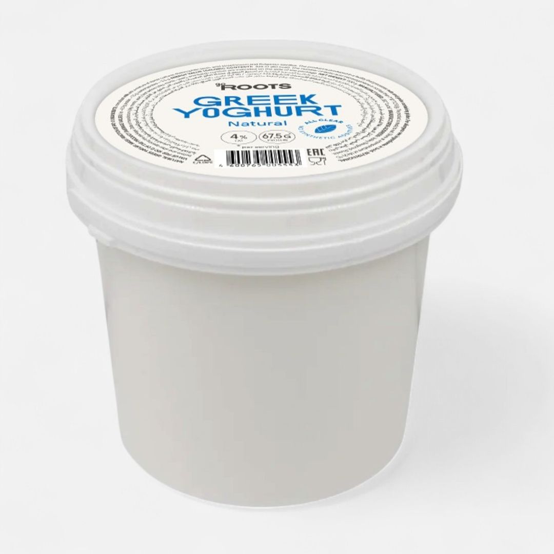Roots Natural Greek Yogurt 900g