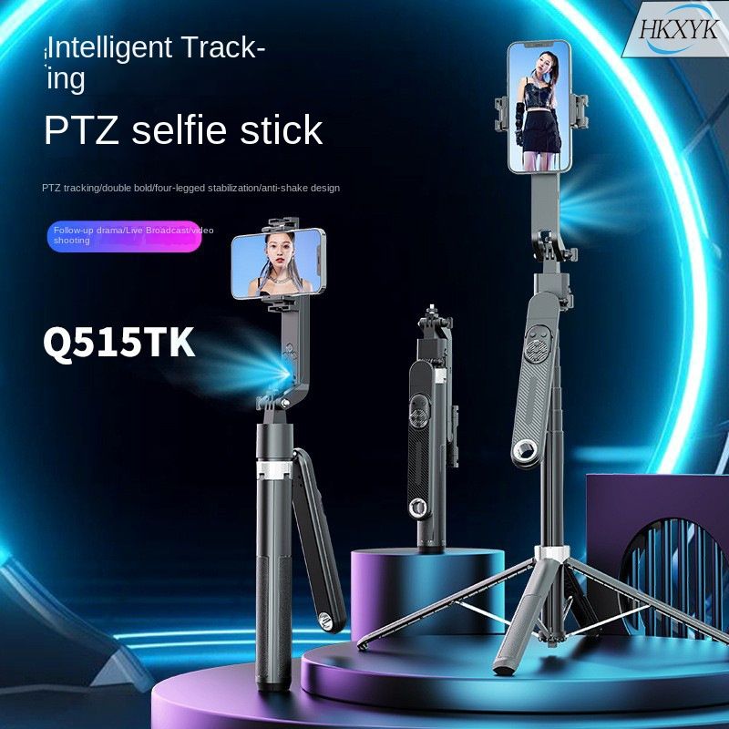 Trépied PTZ Selfie Stick Intelligent Q515TK 