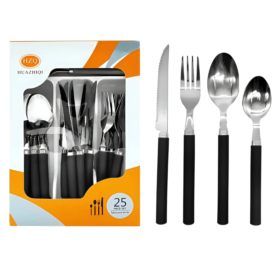 SET DE CUBIERTOS 25 PIEZAS HC-19