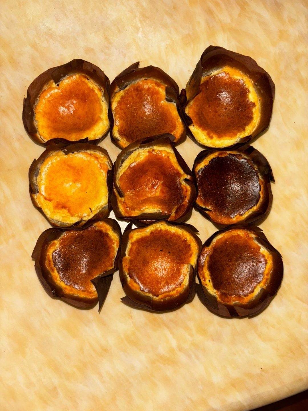 Baby basque burnt cheesecake