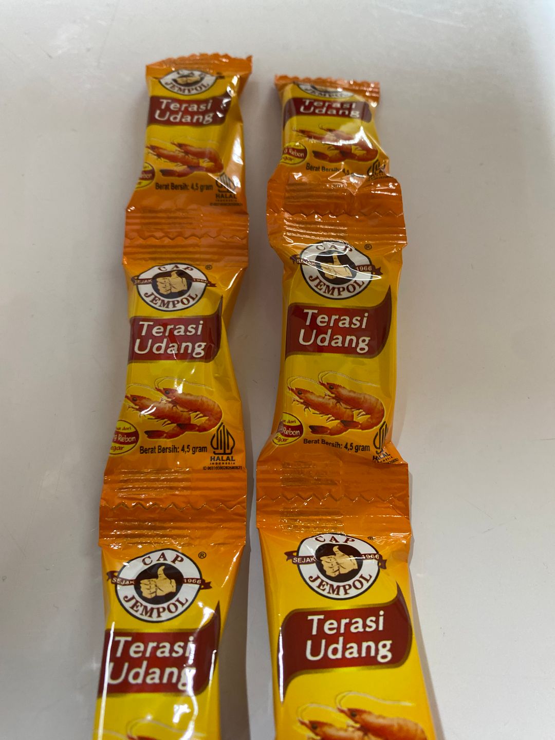 Terasi udang 4,5gr 10pcs