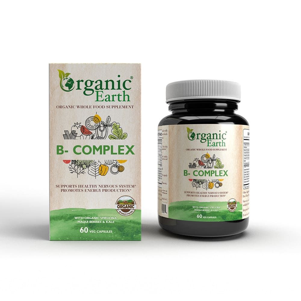 Organic Earth B-Complex 60 Capsules