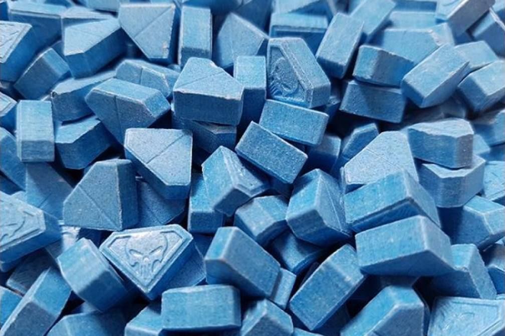 XTC 250mg MDMA: BLUE PUNISHER 
