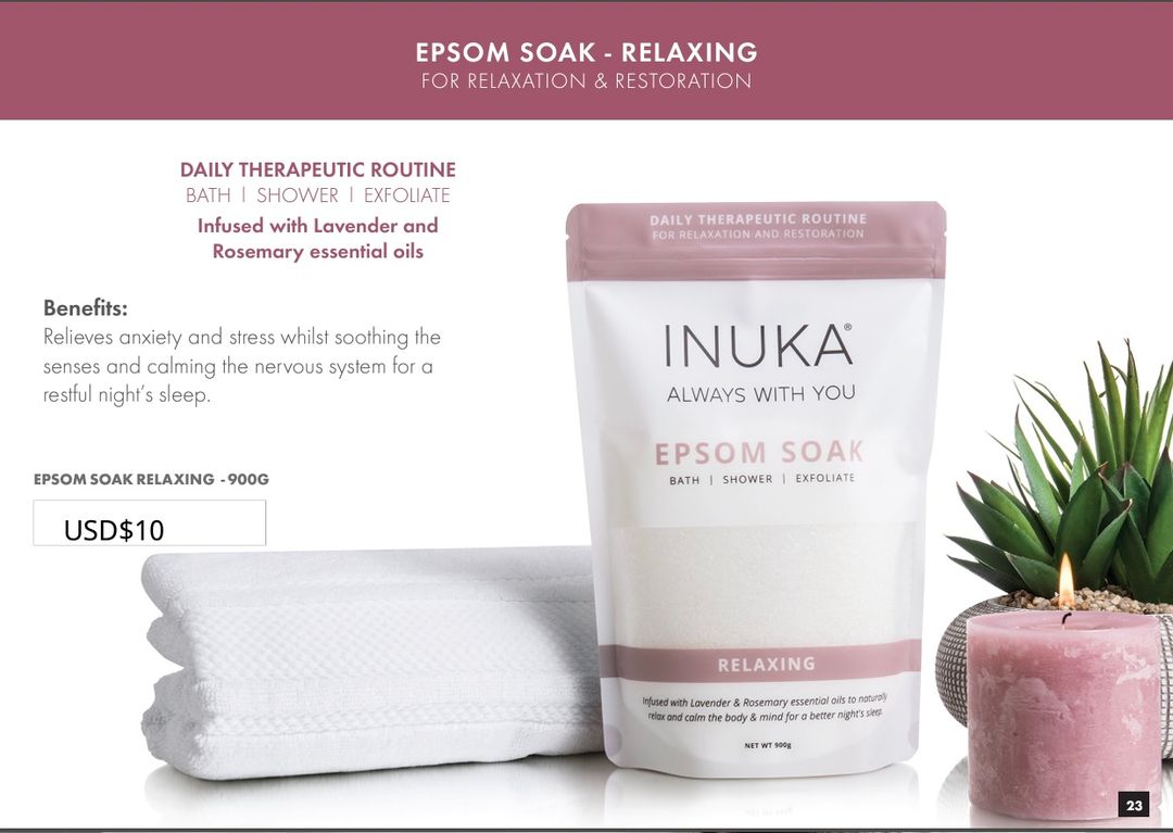 Epsom soak 