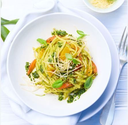 Spaghetti aux légumes