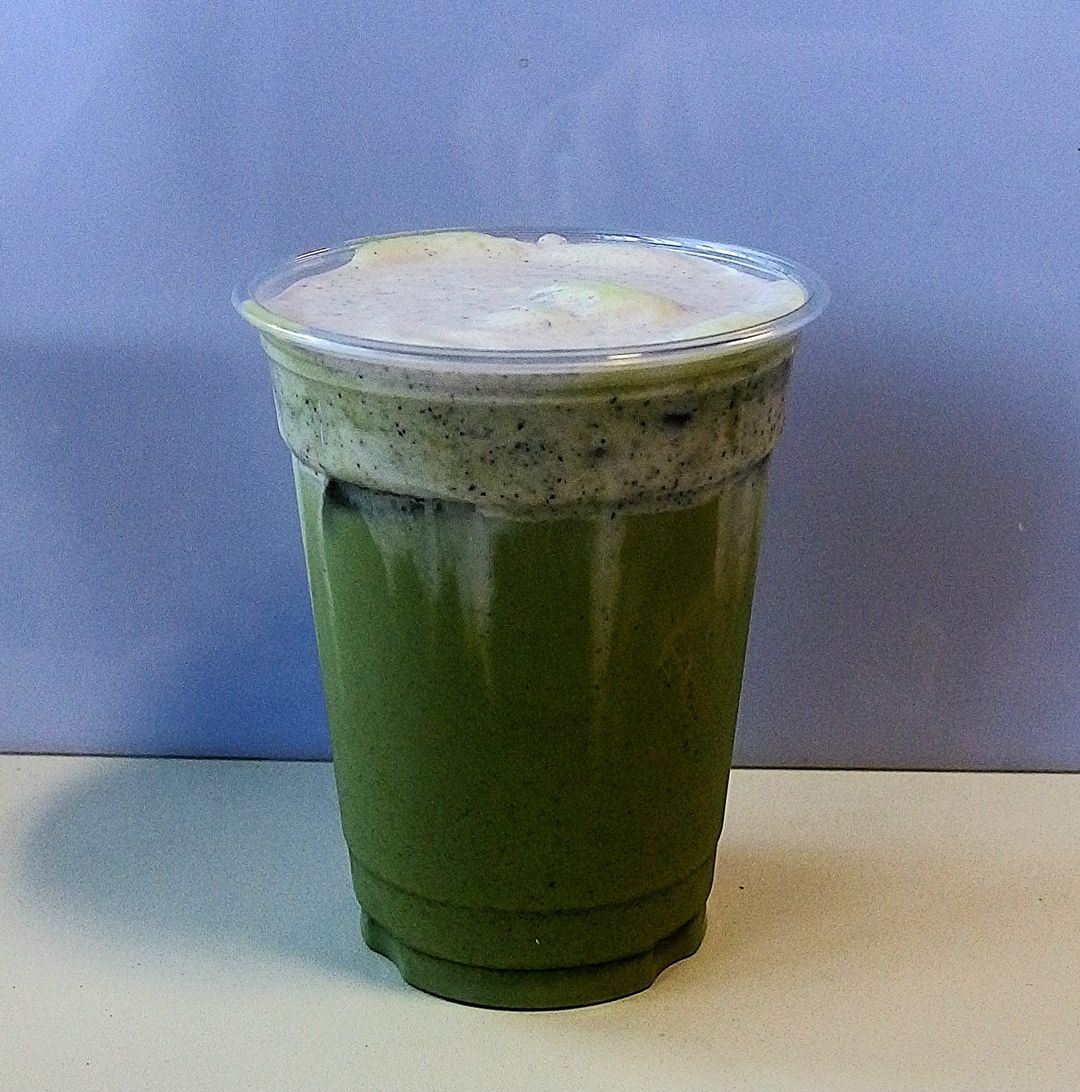 BSSM cream matcha latte 